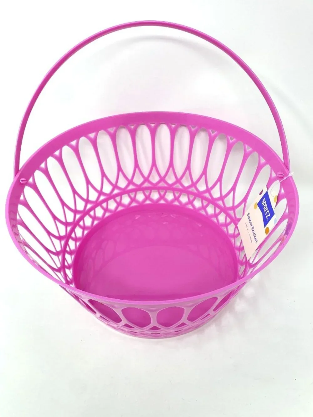 Target Retro Vintage Like Plastic Easter Lattice Basket Pink - Spritz™
